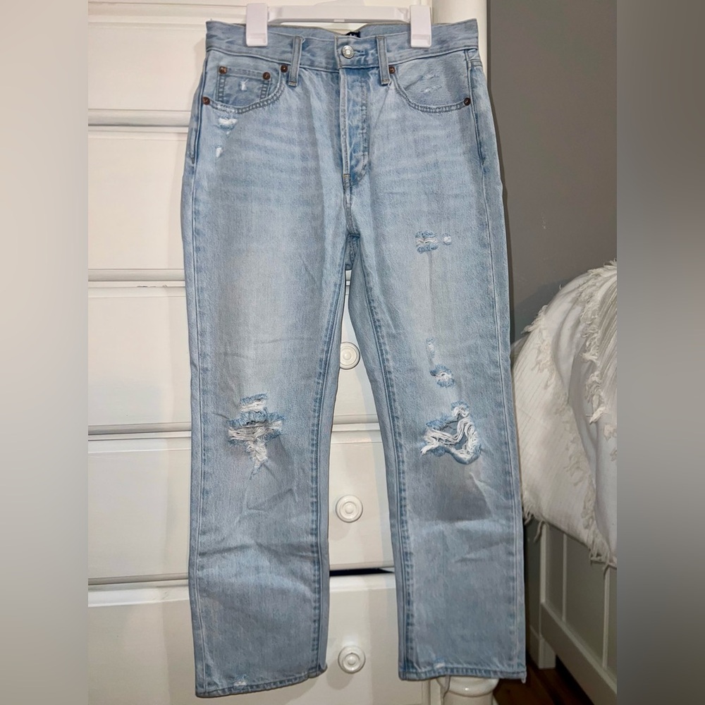 GAP High Rise Boyfriend Jeans